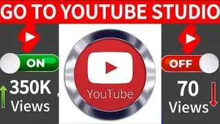 Get 100% YouTube Recommendations in 2025। Go To YouTube Studio and Turn This Settings On