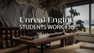 Student's work #38 in Unreal Engine 5 | Interior in Unreal Engine at ARHI.TEACH graphics school