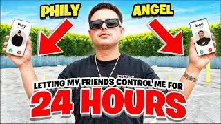 LETTING MY FRIENDS CONTROL MY DAY FOR 24HRS
