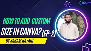 How To Add Custom Size In Canva? | @CryptoWithSaramKayani  #forsage #bnb #canva #graphicdesign