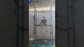 500kg Electric Scaffolding | How to Use the Foldable Electric Scaffolding Machine #scaffolding