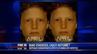 Aging software shows how bad habits impact appearance