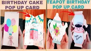How to make handmade 3D Birthday Greeting Card| DIY Birthday pop-up card small Business Idea #19