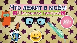 Мой школьный пенал