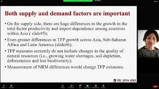How to make nutritious diets more affordable, accessible and adequate - Dr. Uma Lele