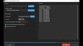Build a PDF to PNG/JPG Converter in Python | Tkinter GUI + Full Source Code & EXE