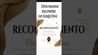 Cómo escanear documentos con Google Drive