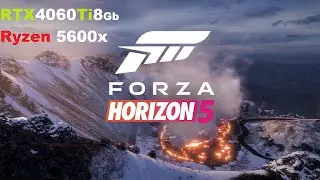 Forza Horizon 5 - Ryzen 5600x | RTX 4060ti 8Gb - PCIe 3.0 | 1440p