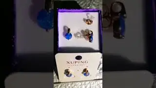 Серьги пусеты xuping, мед сплав. Ссылка для заказа на ozon в описании и в комментарии