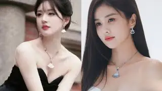 This neckpiece of Bai Lu and Zhao lusi has same design which is awesome .I want it also 🙄🙄