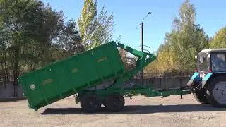 Полуприцеп крюковый тракторный ПКТ-6