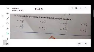 ### GRADE-4th #### Ex-9.3(4)