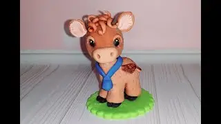SYMBOL OF 2021 - BULL from home mastic! Detailed tutorial!