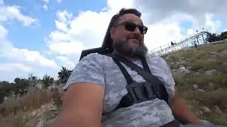 Снос башки. Аруууу! Горный бобслей.