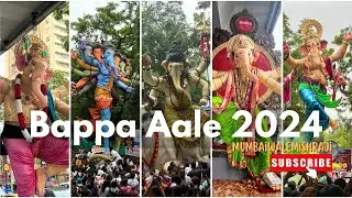 2024 Bappa Aagman | Lalbaug | Parel |  #ganpatibappamorya #bappa #morya #mumbai #maharastra