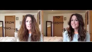 How I Curl My Curly Frizzy Hair