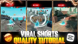 Free Fire Viral Shorts Ultra HD Quality Tutorial 🤯 | FF Quality Tutorial 