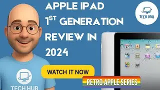 Apple iPad 1st Generation 2010 in 2024 - Retro Apple Series