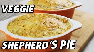 ULTIMATE VEGETARIAN SHEPHERD'S PIE  | LENTIL CHICKPEA BASED RECIPE | COTTAGE PIE  | MEAT FREE MEAL