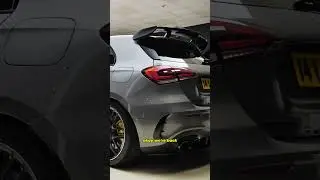 The A45s got the full Gtechniq treatment! 🧼 #mercedes #amg #a45s