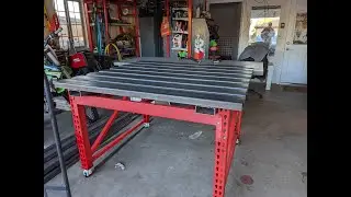 Building a Welding Table from a Pallet Rack |Part 2|