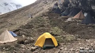 A Story Of Yarsagumba Hunter's ||Mountain Life Into Snow ||Life Of Very Strong And Hardworking Mans.