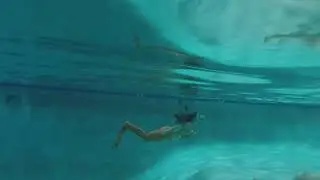Me as a Mermaid: Underwater Video Footage
