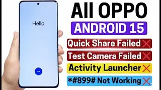 Game Over All OPPO Android 15 FRP BYPASS | New Method 💯 Done 👍 (Without PC) Google Account Remove