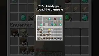 Minecraft's Buried Treasure meme #minecraft #minecraftshorts #minecraftmemes