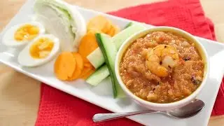 Spicy Shrimp Dip Recipe (Nam Prik Goong Sod) นำ้พริกกุ้งสด - Hot Thai Kitchen!