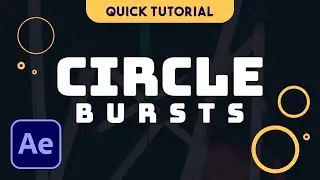 Make CIRCLE ANIMATIONS in 2 Minutes | Circle Burst Tutorial