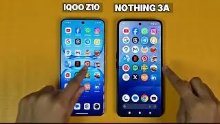 IQOO Z10 VS NOTHING PHONE 3A SPEED TEST COMPARISON 🤯