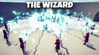 THE WIZARD - WIZARD ROOM vs EVERY UNIT - Totally Accurate Battle Simulator TABS