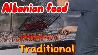 Albanian food traditional taverna  “Te Saçi”