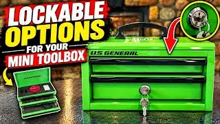 How To Make The Harbor Freight Mini Toolbox LOCKABLE!