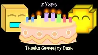 Happy Birthday Geometry Dash (8th Anniversary)