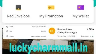 lucky charm mall new colour prediction website launch || fully payment  Really website to earning