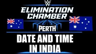 WWE Elimination Chamber 2024 Date And Time In India🇮🇳 | Elimination Chamber 2024 Date And Time