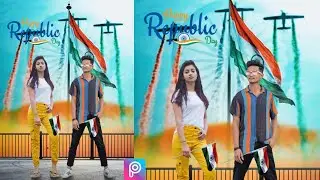 26 January Photo Editing||PicsArt 26 January Photo Editing||Republic Day Photo Editing