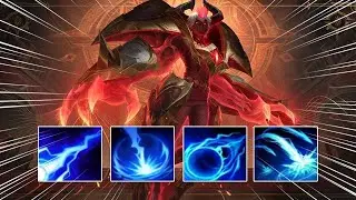 XERATH MONTAGE THE PENTAKILL MACHINE!
