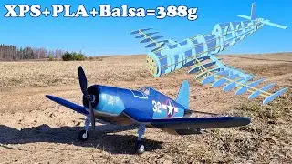 F4U Corsair RC plane build