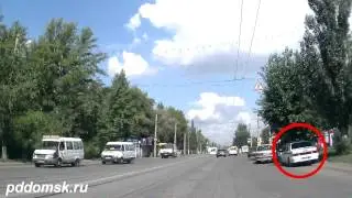 Парковка ДПС с заездом на обочину