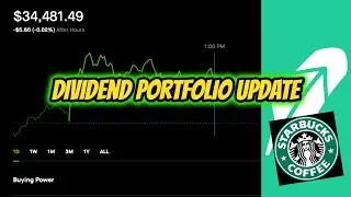 Portfolio Update / Dividend Income / More Starbucks Shares