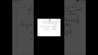 Centroid of a triangle | concurrency of medains