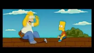 The Simpsons Movie staty in to hammer? clip HD 720p