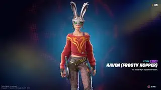 How to Unlock Frosty Hopper Haven Mask - Fortnite Haven Masks