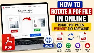 How to Rotate a PDF File in Online - How to Rotate pdf pages Without any software