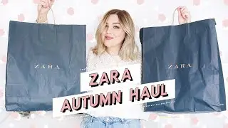ZARA HAUL + TRY ON | AUTUMN TRANSITIONAL HAUL | I Covet Thee