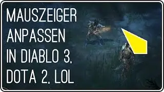 MAUSZEIGER ÄNDERN in Diablo 3, Hearthstone, Starcraft 2 usw | Form Farbe Größe anpassen | YOLOMOUSE