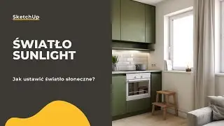 Sketchup - V-ray - How to set sunlight - Sunlight - Tutorial, guide